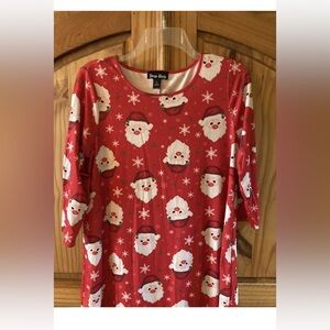 Dress Works red Christmas Santa dress size S
